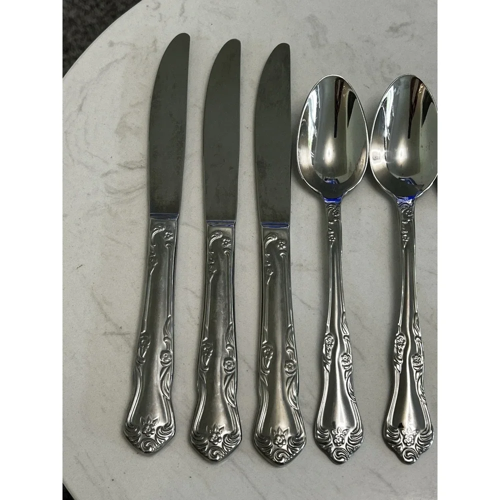 Oneida AZALEA Flatware 9 Replacement‎ Filler Pieces Silverware Knife Spoon Fork